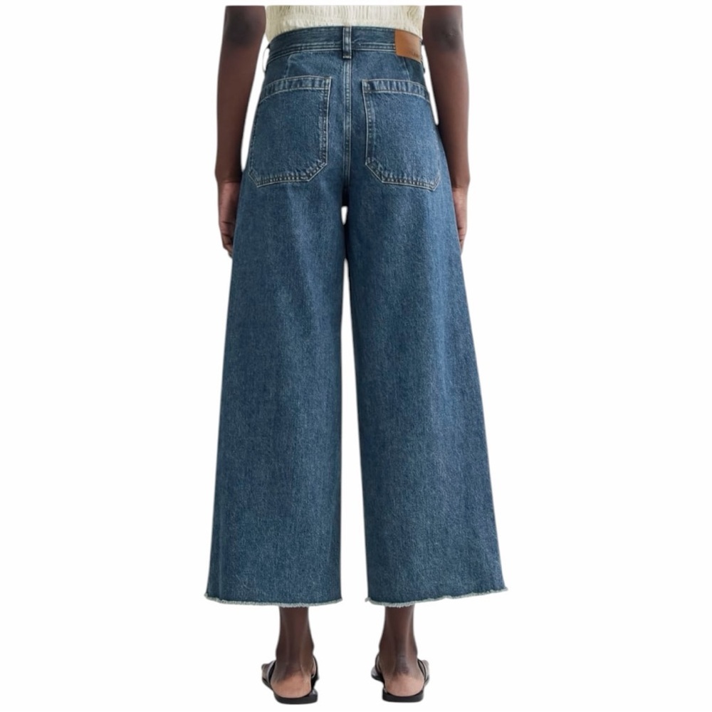 Everlane NWT The Mariner Cropped Jean in Mid Indigo Size 28R - Picture 9 of 14